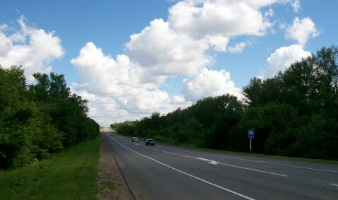 трасса М2, маршрут Тула Орел