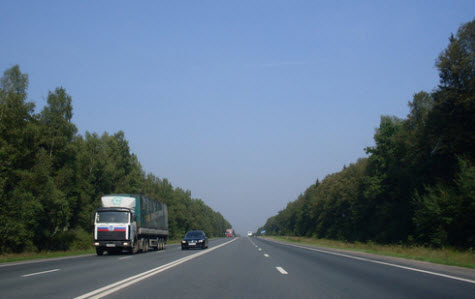 трасса М3, поездка в Киев