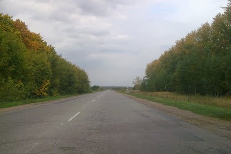 трасса р126, дорога на Ряжск