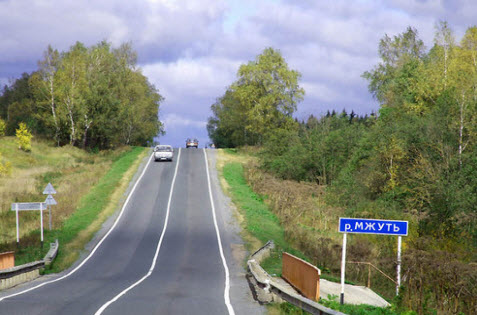 трасса р93, мост через мжуть