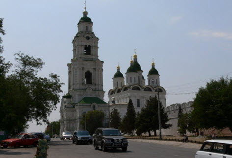 Астраханский кремль, трасса р214