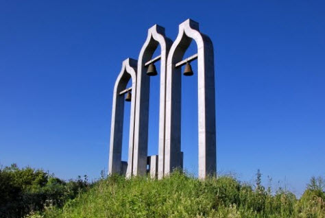 стела Белозерск, трасса р6
