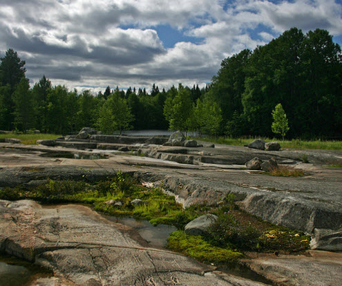 беломорский гранит, трасса р18