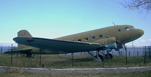 самолет ЛИ-2 музей дороги жизни, трасса а128