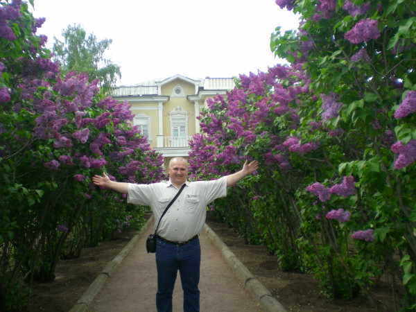 цветущая сирень, усадьба Шолохова