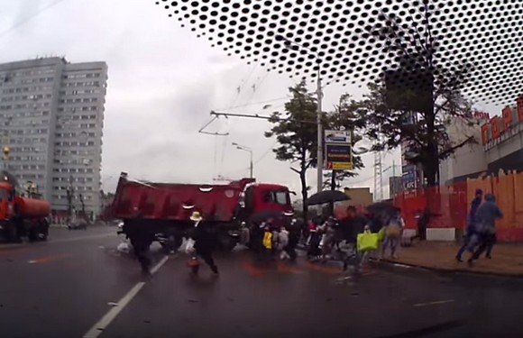 самосвал аварии 2015