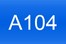 знак а104