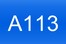 знак а113