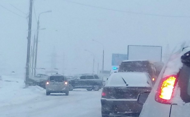 волгоград после снегопада