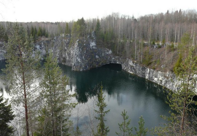 каньон в рускеала