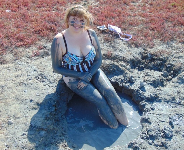 купание в грязи