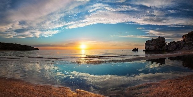азовское море закат