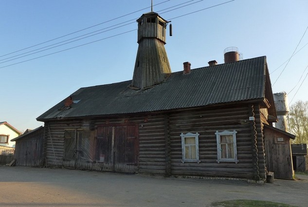 деревянная пожарная часть