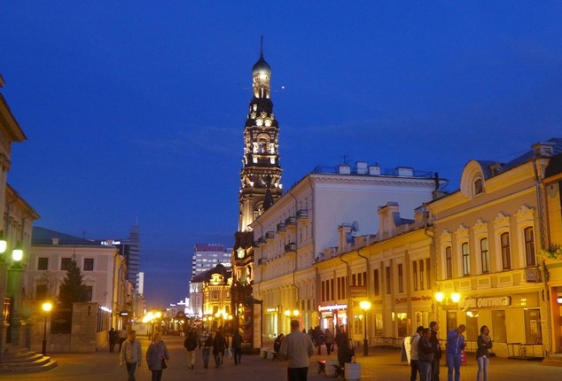 вечерняя казань
