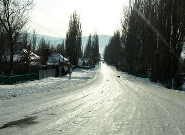 лед на трассе м54