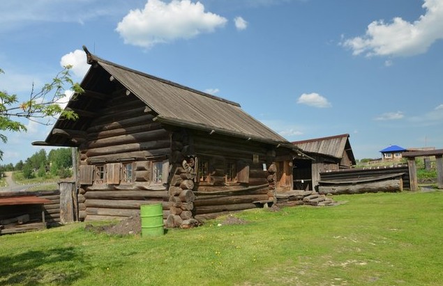 Крестьянская изба, 17-й век.