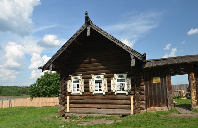 Деревянная изба 18 век