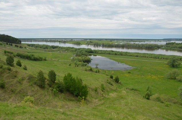 возле абалаково река иртыш