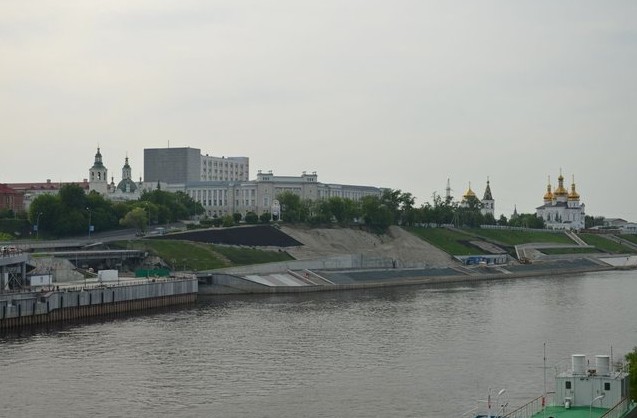 набережная реки тура тобольск