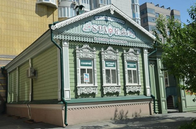 деревянные дома в тобольске фасад