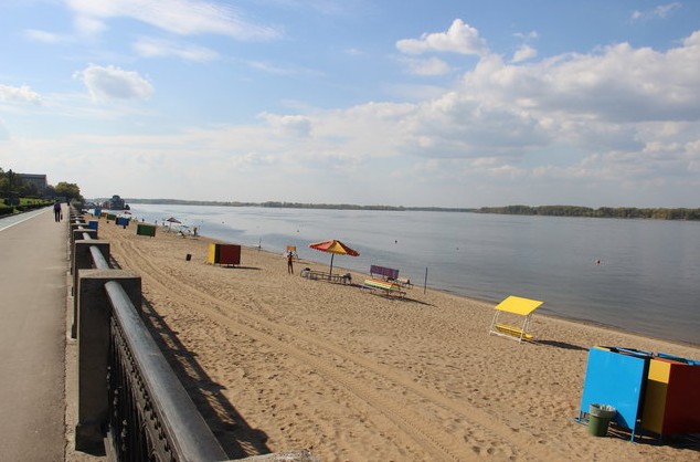 набережная в самаре