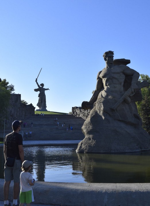 на мамаевом кургане