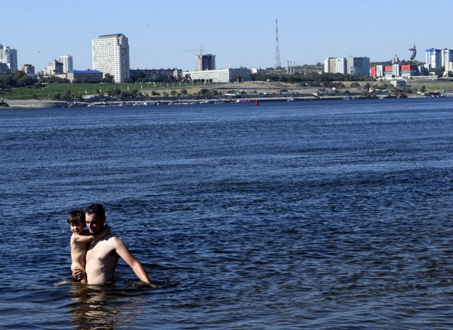 пляж волгоградский