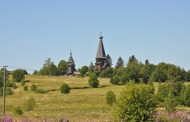 деревянная церковь