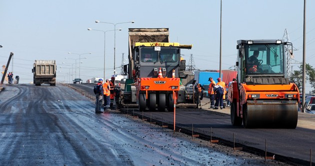 дорожные работы на трассе М-5
