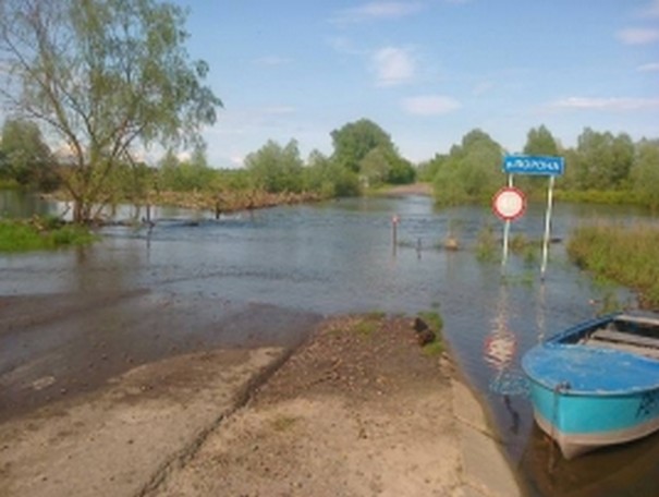 мост через реку ворона