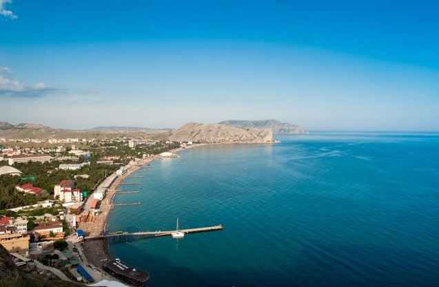 крым с девичьей башни