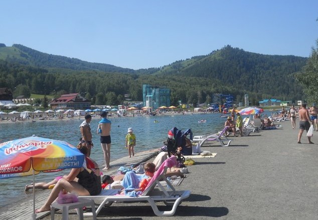 пляж на алтае