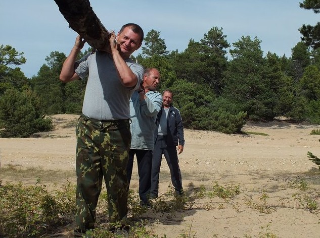 дровосеки на байкале