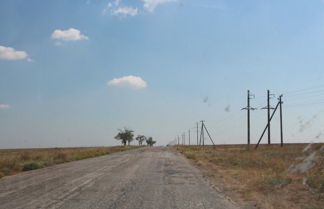дорога в саки