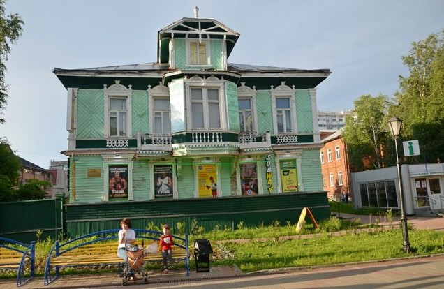 деревянный дом в архангельске