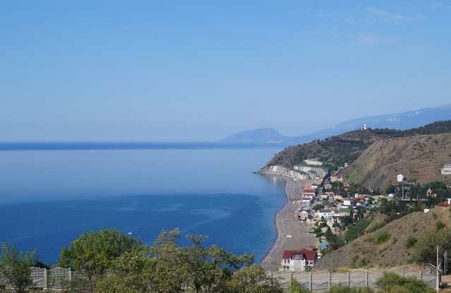 вид на море в крыму