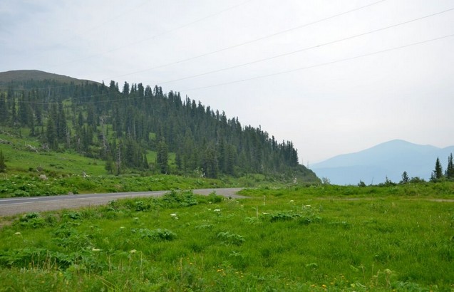 по дороге в парк ергаки