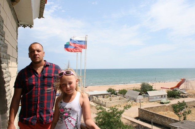 вид на море дербент
