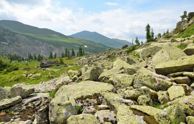 путь по курумнику