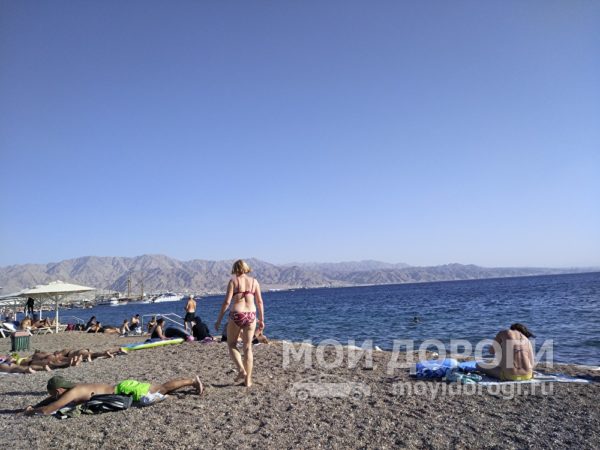 пляж Красного моря