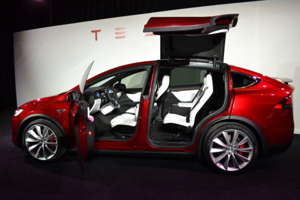 Электрический кроссовер Tesla Model Y 2020