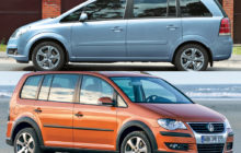 Opel-Zafira и VW-Touran
