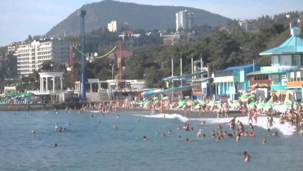 отдых на пляже