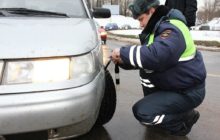 Штраф за лысую резину зимой