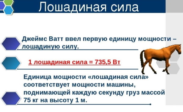 Правила перевода кВт в лошадиные силы и наоборот