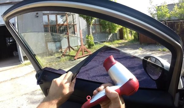 Делаем тонировку автомобиля в домашних условиях своими руками
